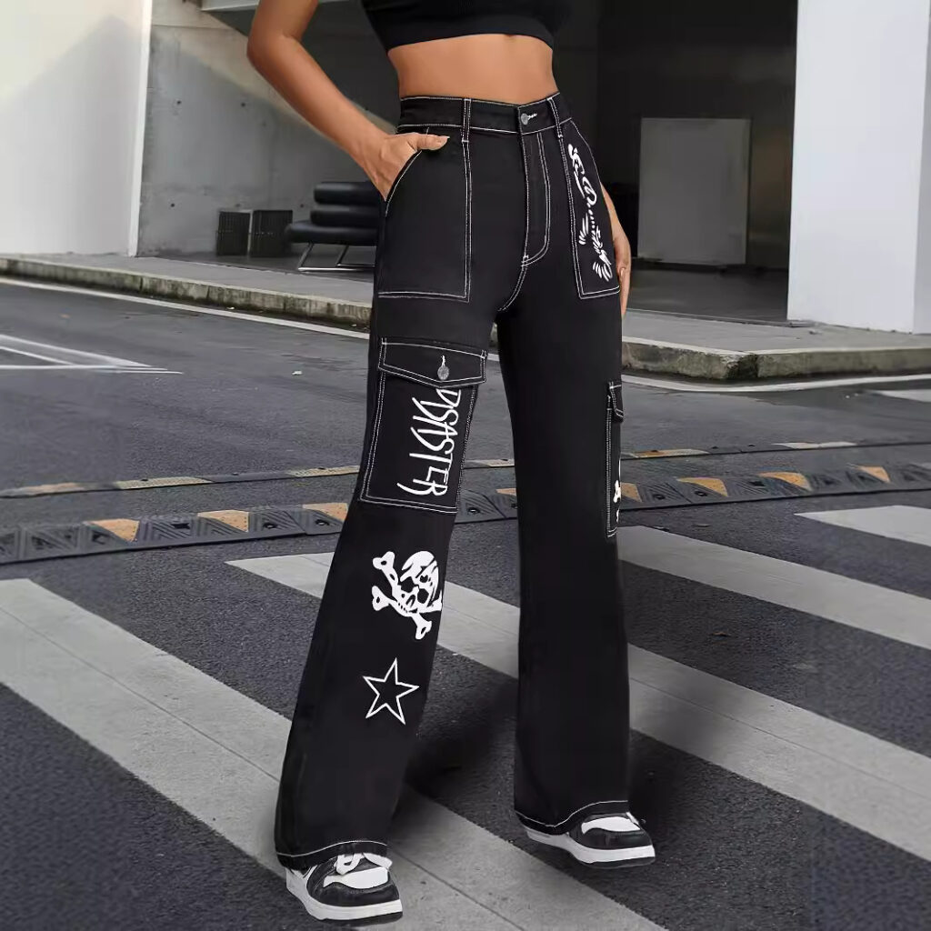 Retro Street  Skater Jeans