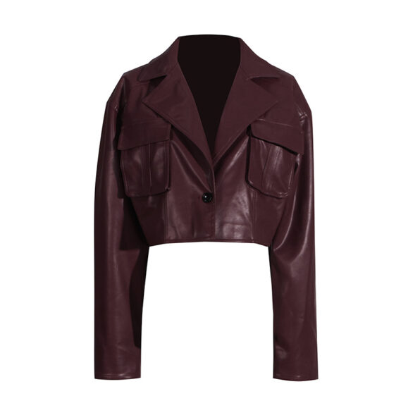 Short Leather Jacket