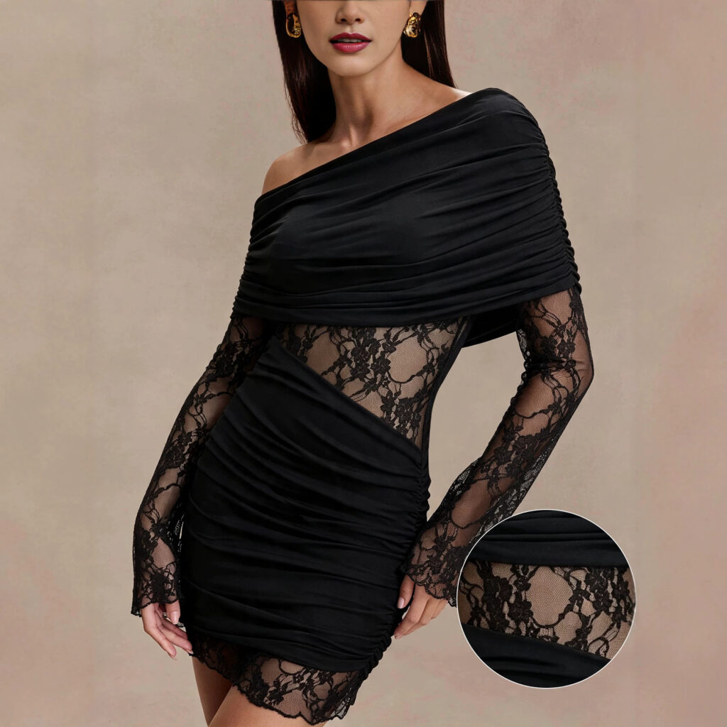 LaceHip Dress
